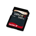 SanDisk SecureDigital Ultra II Speicherkarte 512 MB